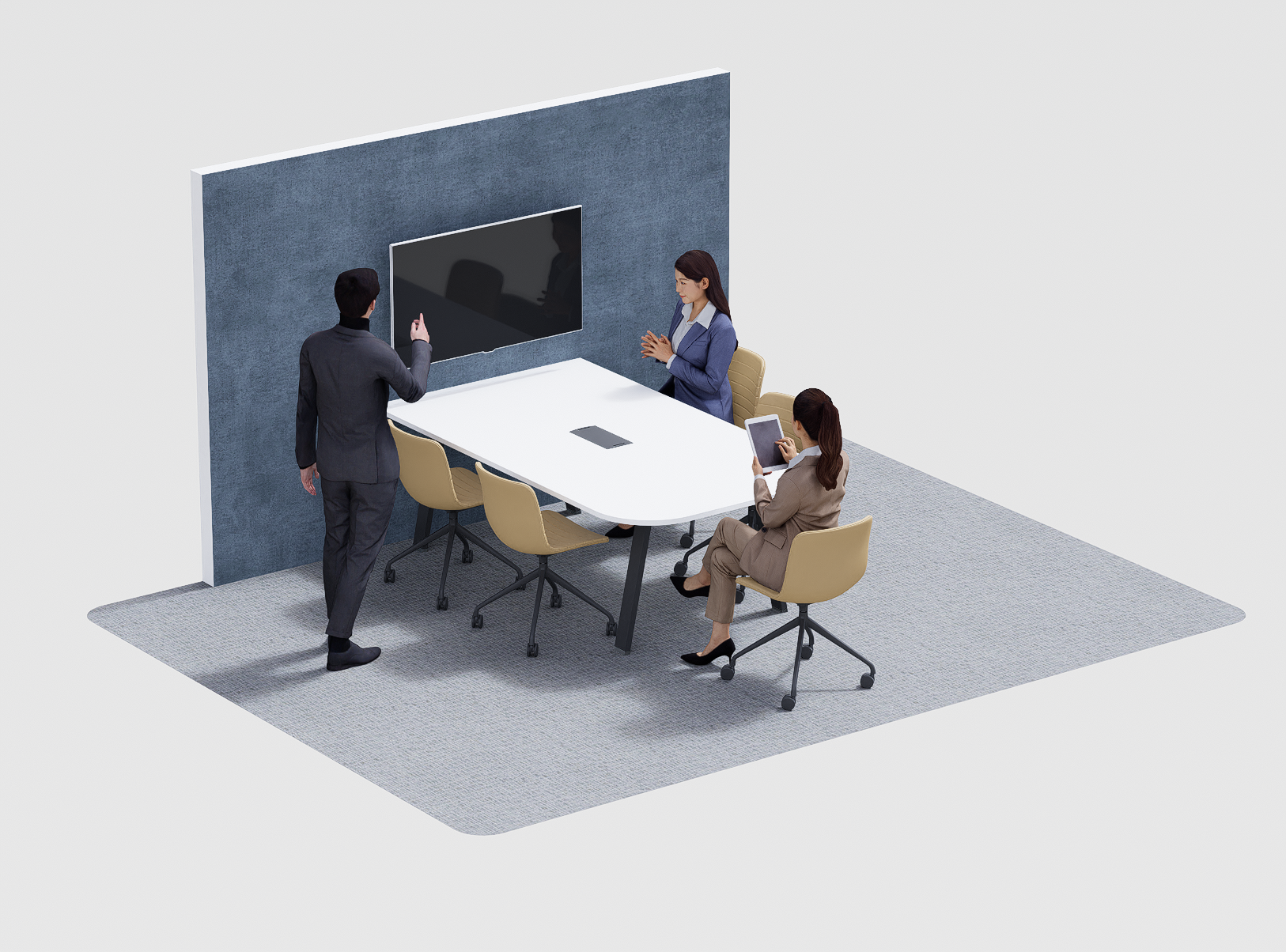 Small Meeting Room Ideas #1 Concept (2)
