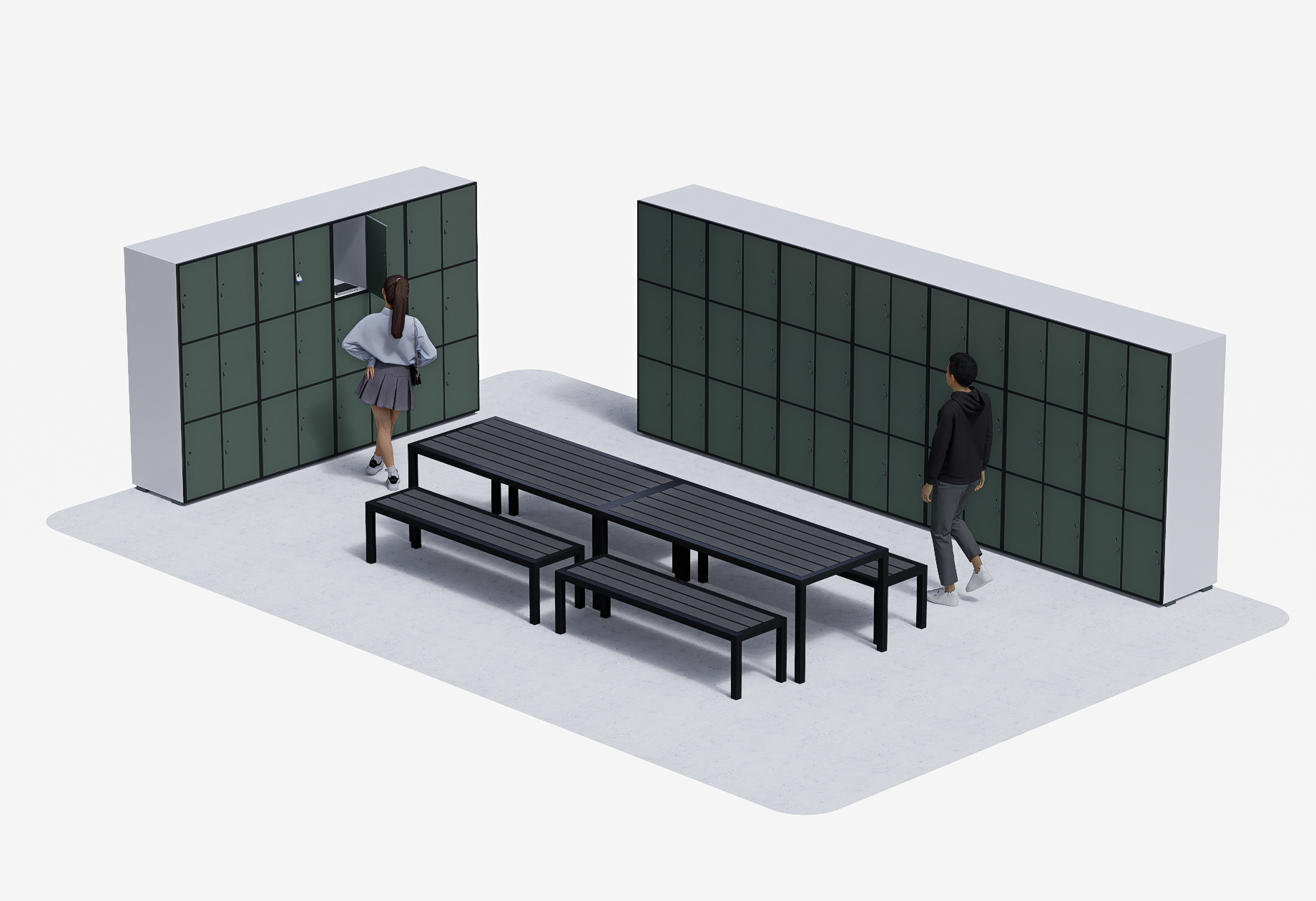 Locker Area Idea Concept #2 (2)