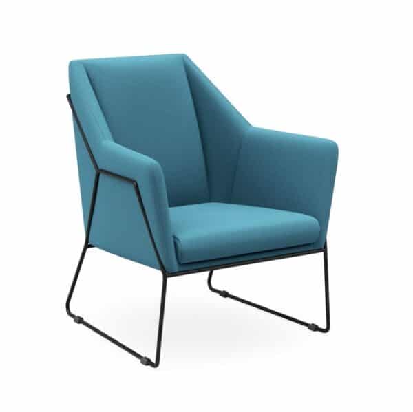 Audo Reception Chair Charcoal - Image 9