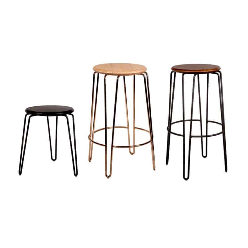 Coburg Timber Stool Collection