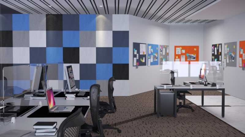 Square Peel 'n' Stick Acoustic Tiles